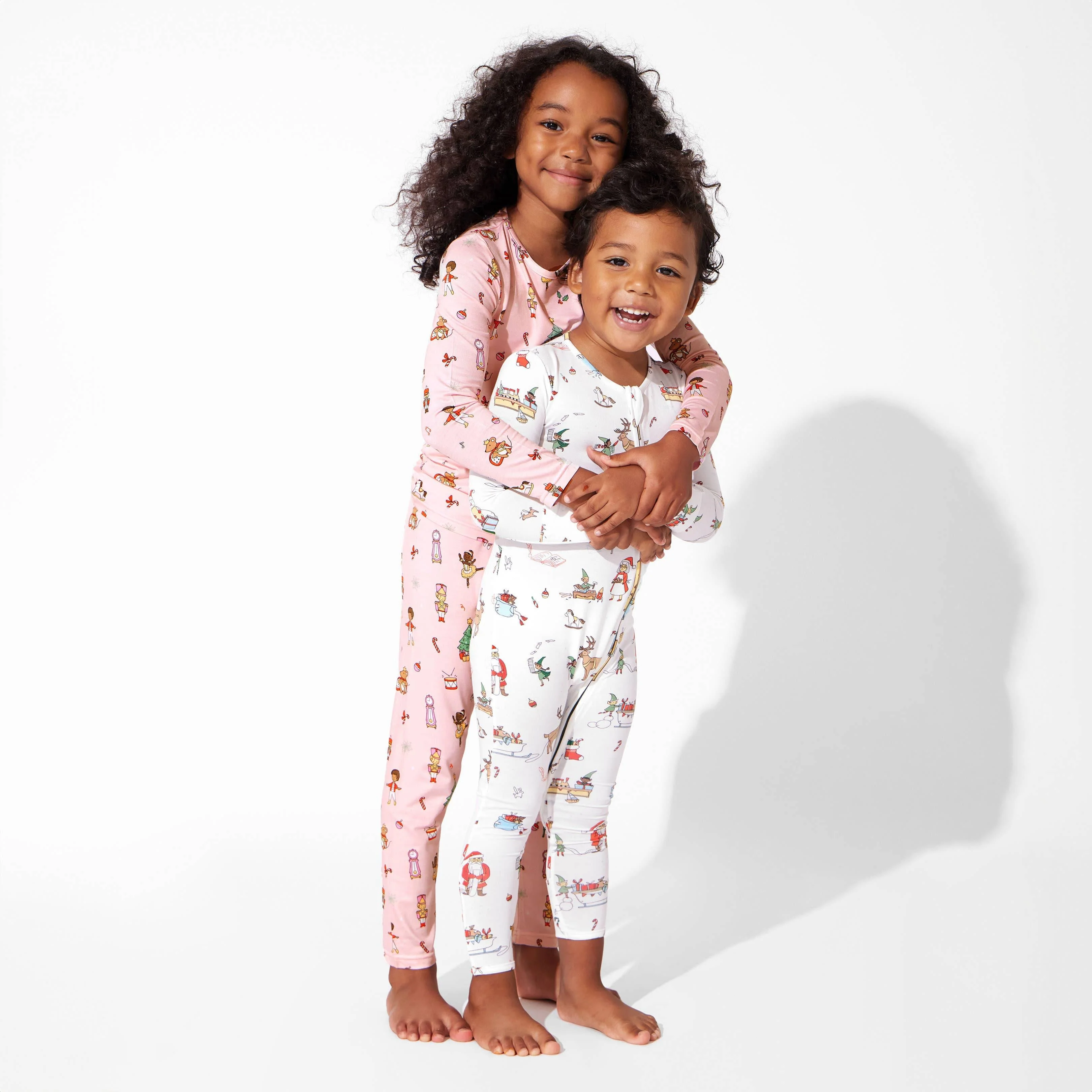 Bamboo Convertible Footie Romper - Santa's Workshop - Image 12