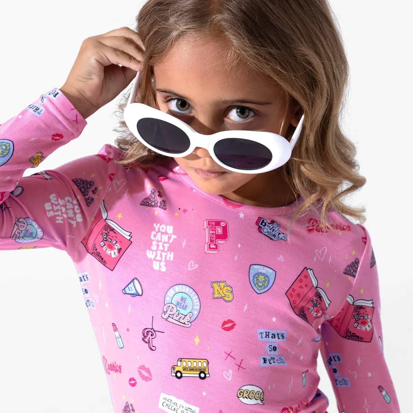 Bamboo Long Sleeve Pajama Set - Mean Girls: So Fetch - Image 3