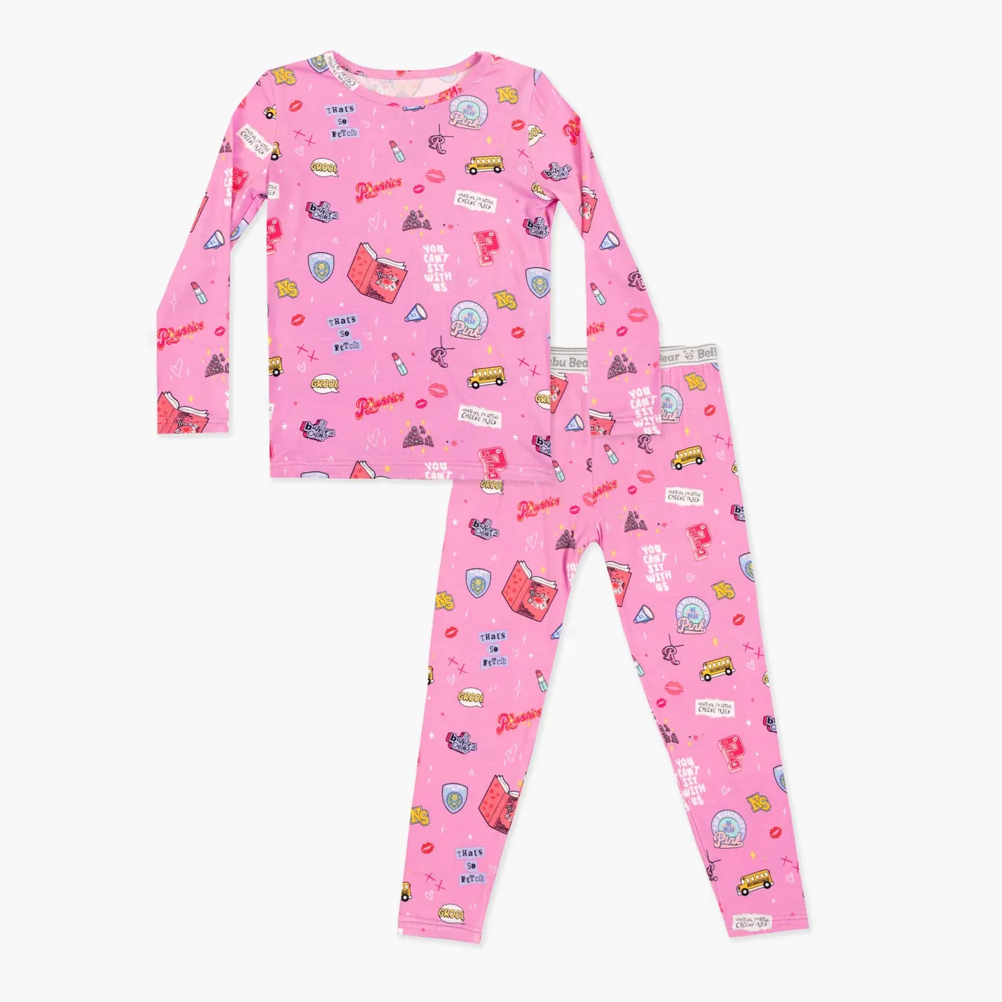 Bamboo Long Sleeve Pajama Set - Mean Girls: So Fetch - Image 6
