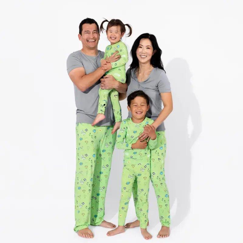 Bamboo Long Sleeve Pajama Set - Soccer - Image 5