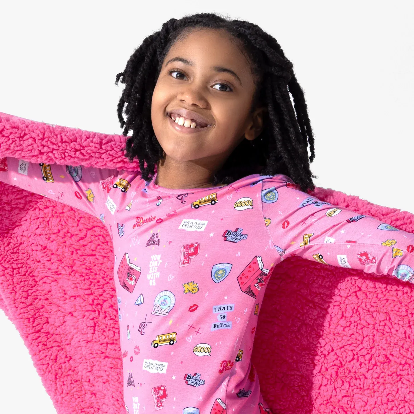 Bamboo Sherpa Blanket - Mean Girls: So Fetch - Image 3