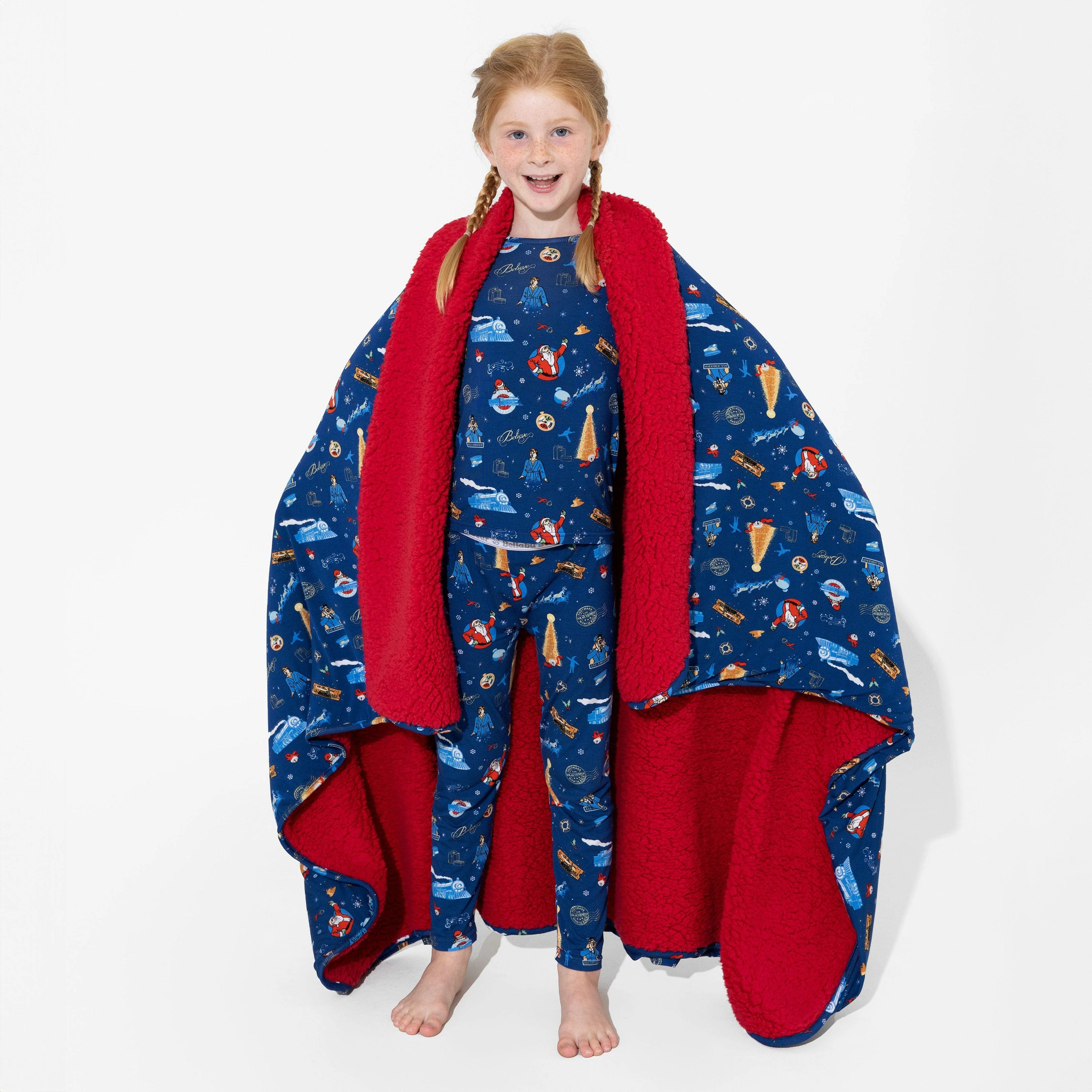 Bamboo Sherpa Blanket - The Polar Express
