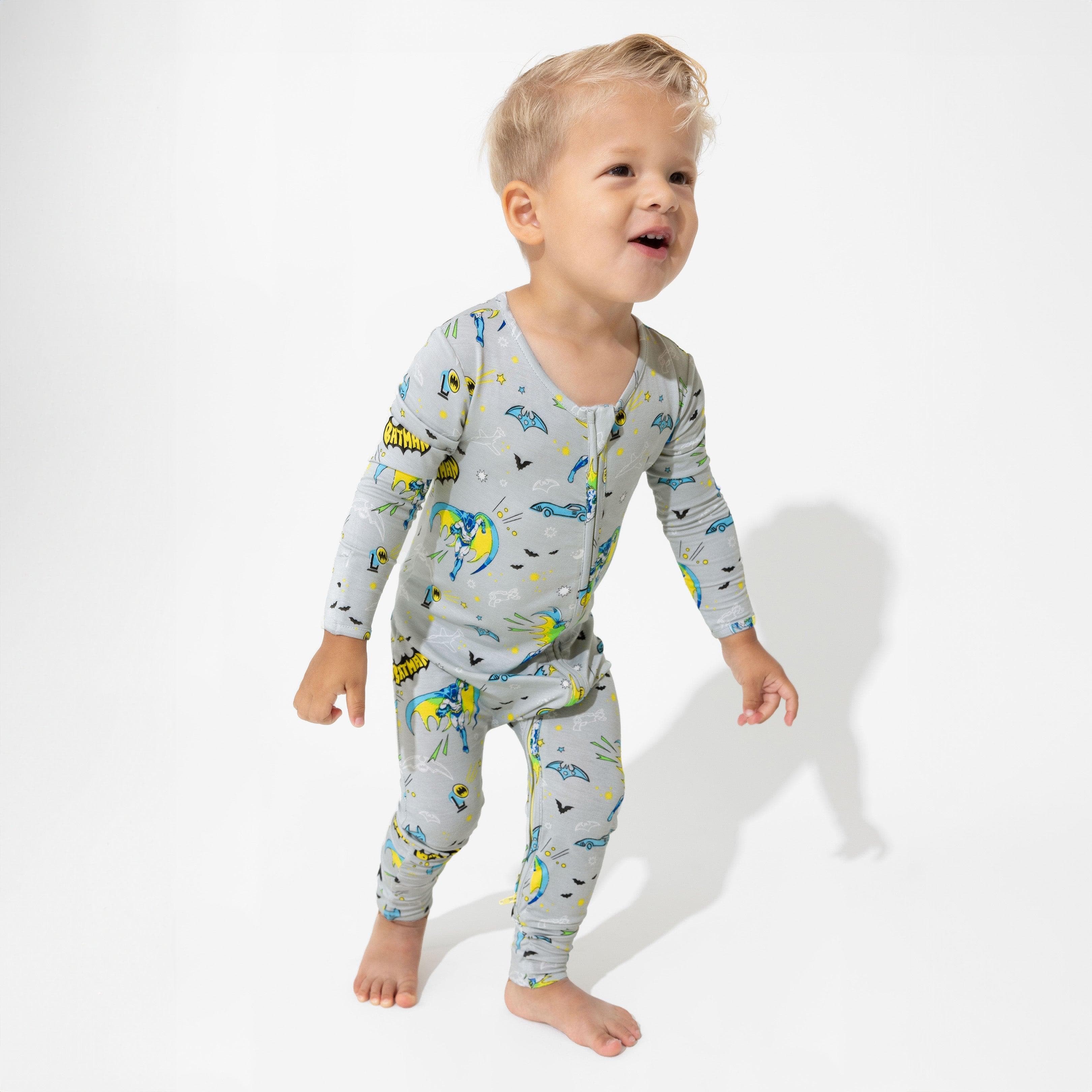 Bamboo Convertible Footie Romper - Batman - Image 6