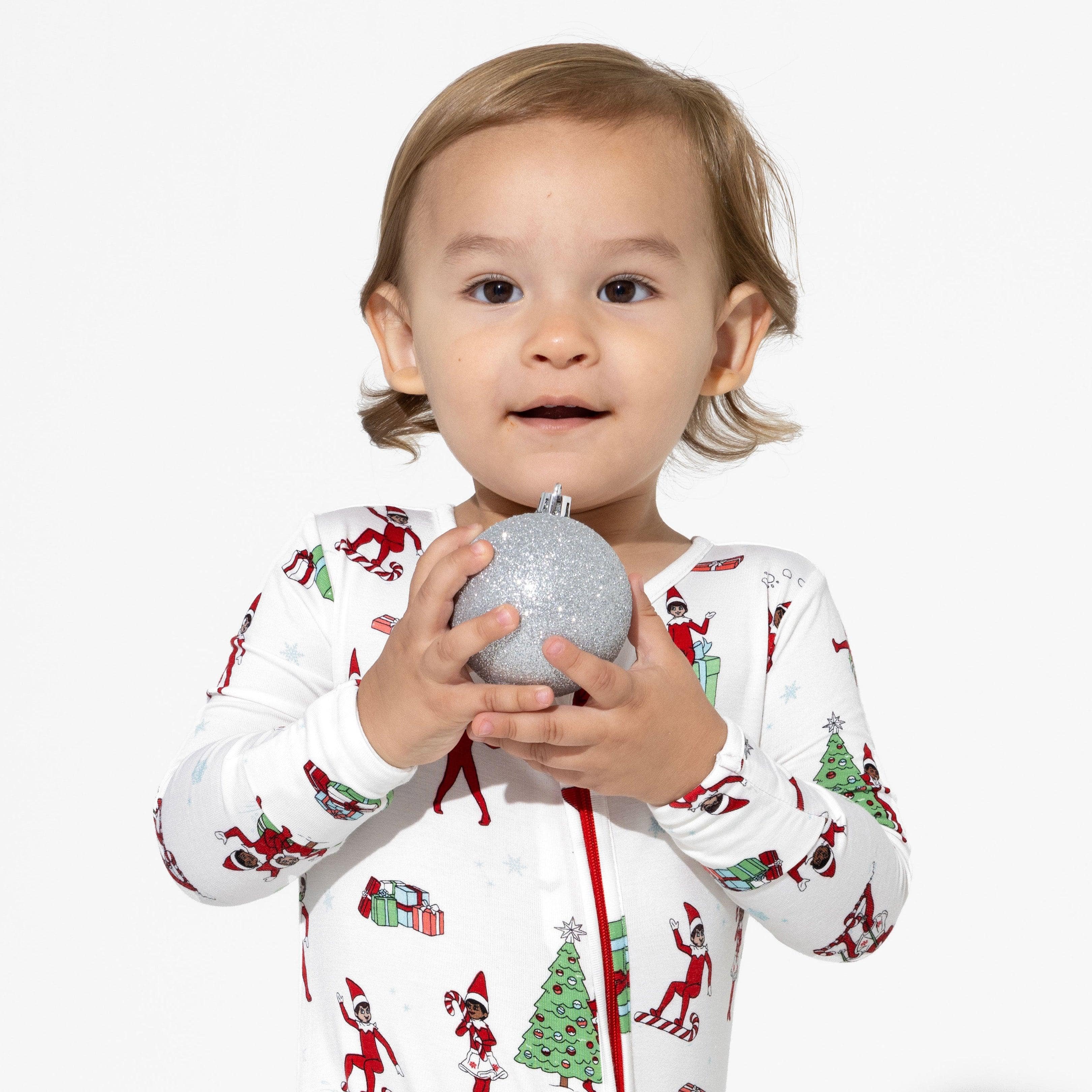 Bamboo Convertible Footie Romper - The Elf on the Shelf - Image 2