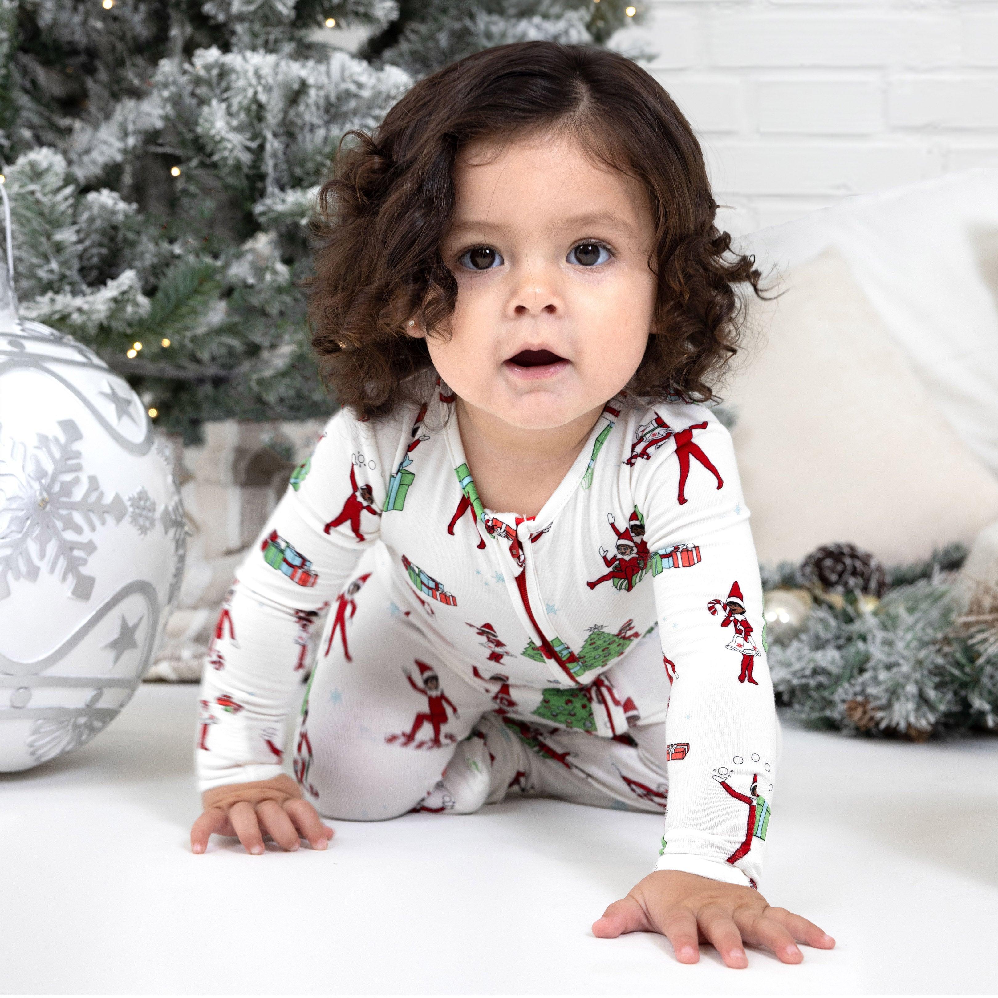 Bamboo Convertible Footie Romper - The Elf on the Shelf - Image 5