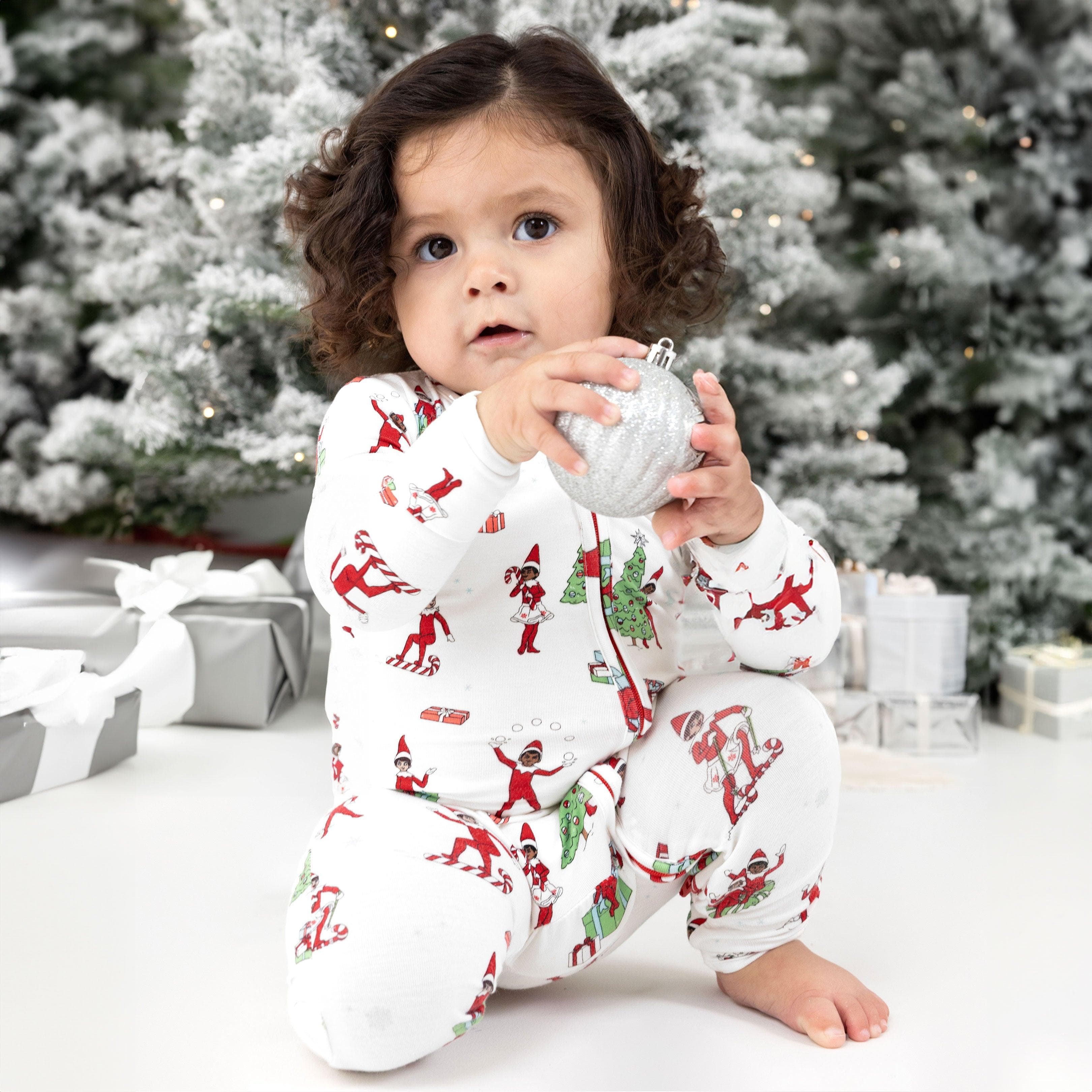 Bamboo Convertible Footie Romper - The Elf on the Shelf - Image 6