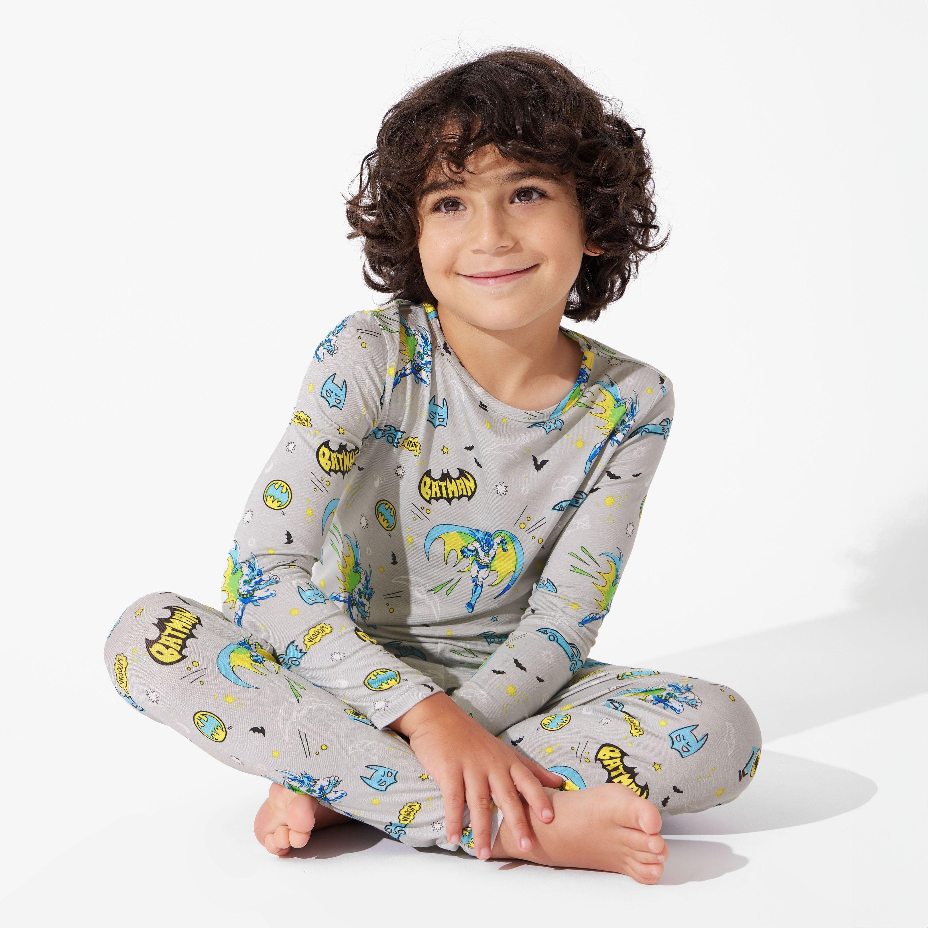 Bamboo Long Sleeve Pajama Set - Batman - Image 4