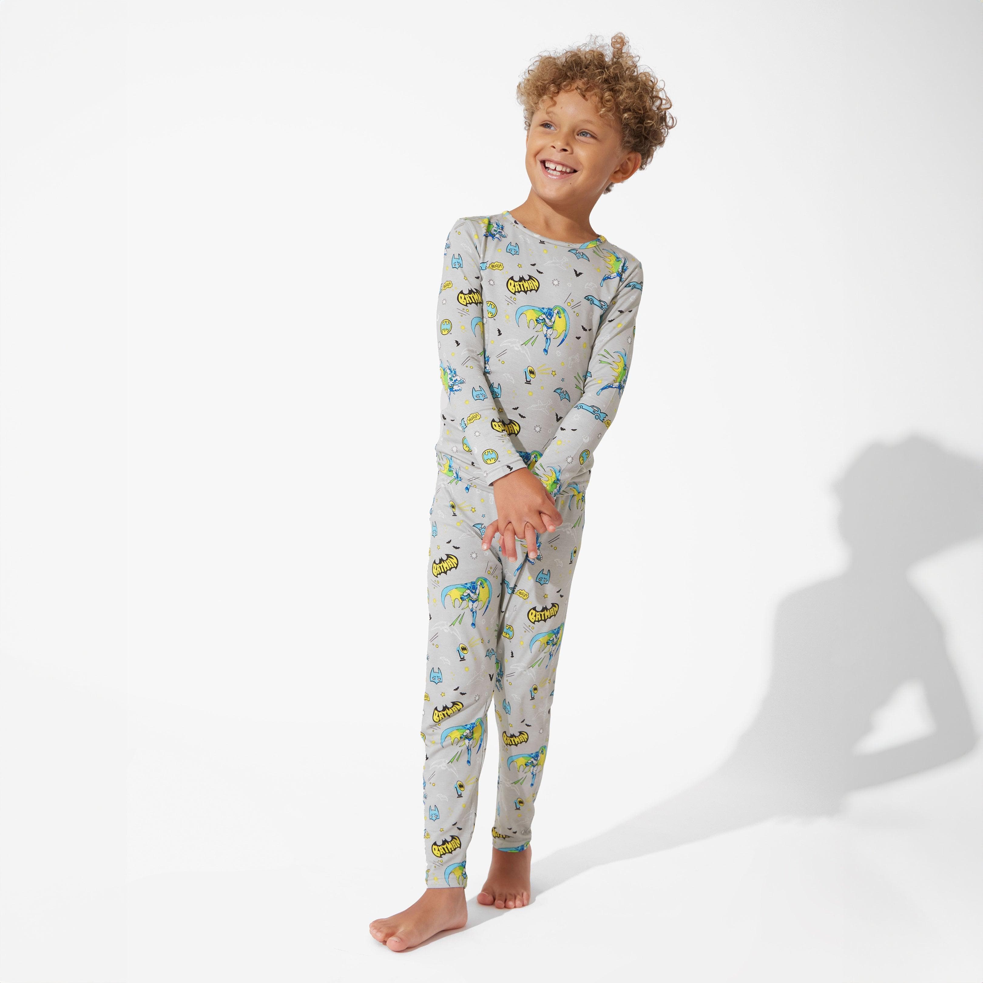 Bamboo Long Sleeve Pajama Set - Batman - Image 6
