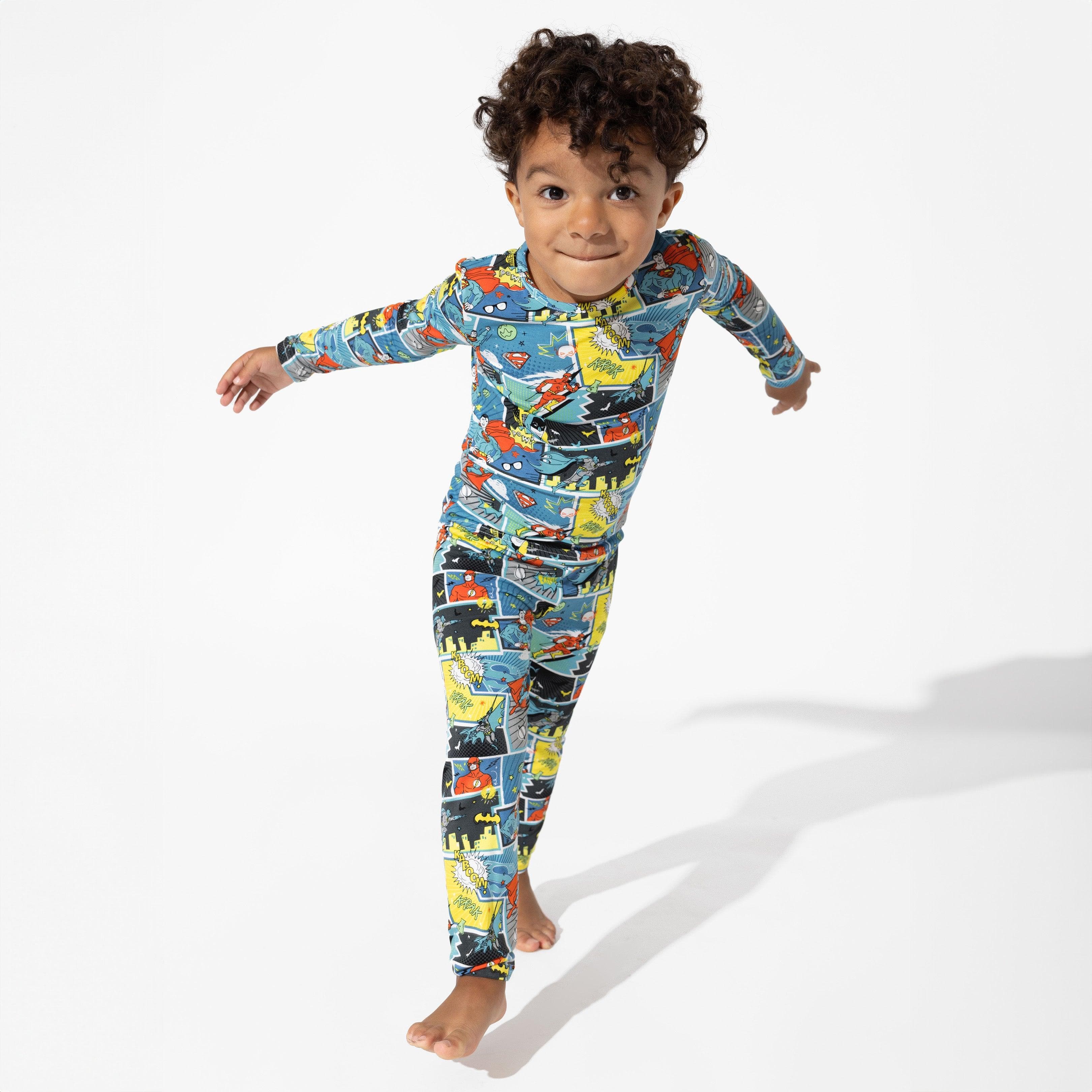 Bamboo Long Sleeve Pajama Set - Justice League Heroes - Image 5