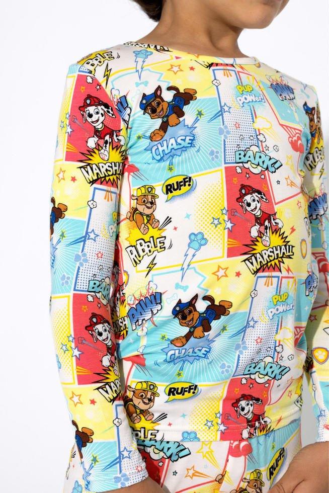 Bamboo Long Sleeve Pajama Set - PAW Patrol Boy Pups - Image 2