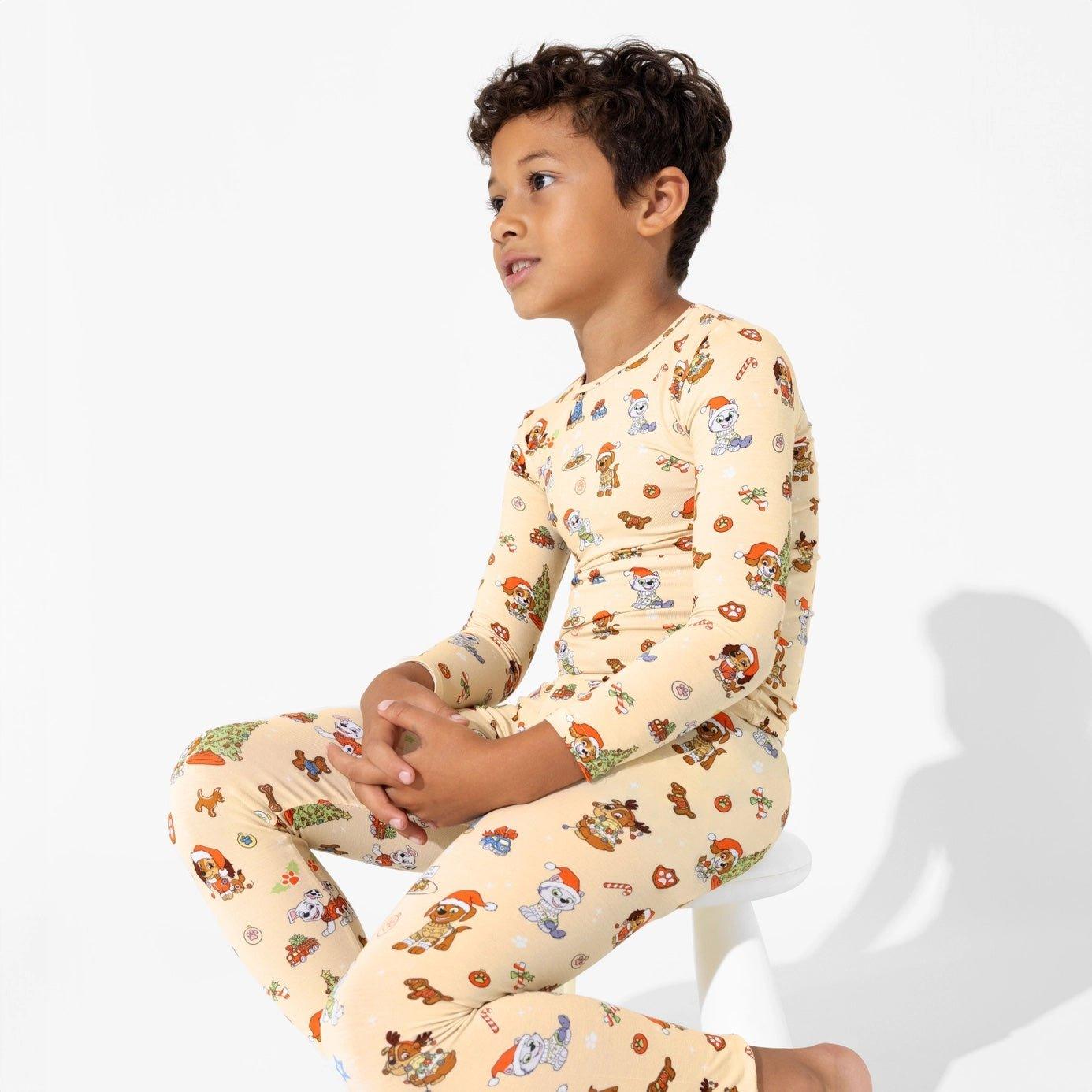 Bamboo Long Sleeve Pajama Set - PAW Patrol Jingle Paws - Image 3