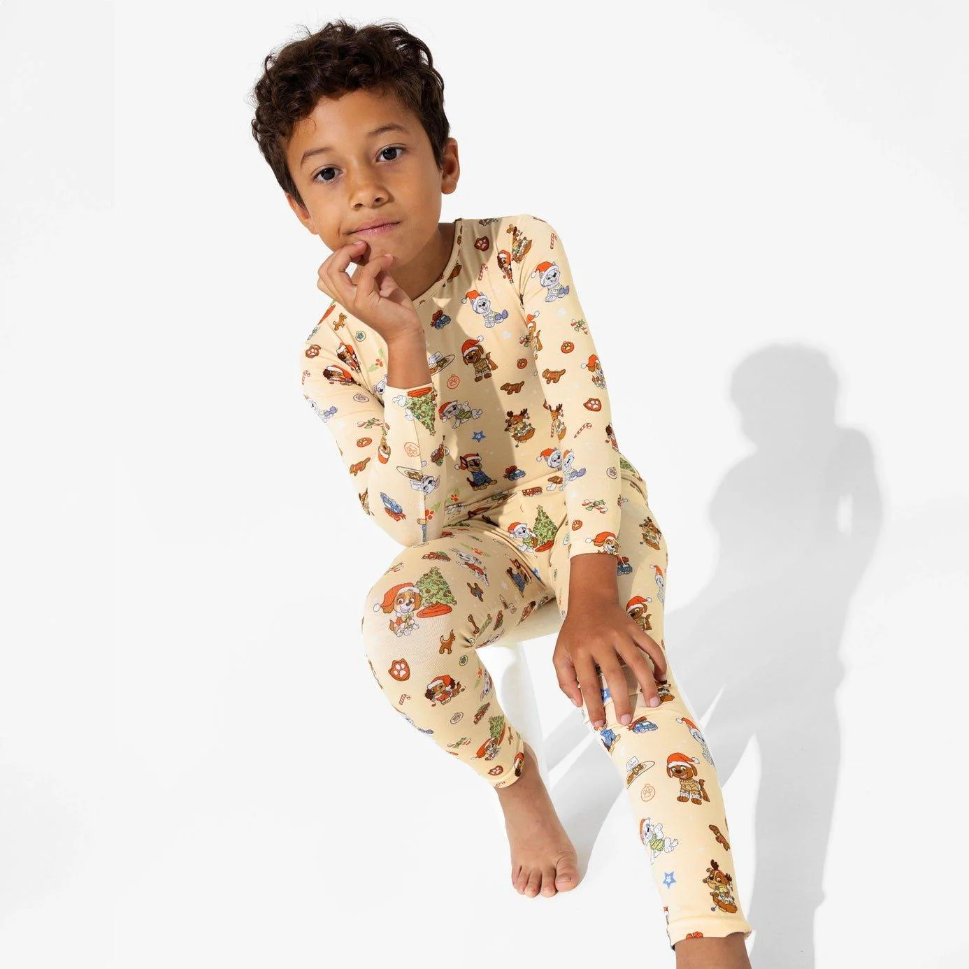 Bamboo Long Sleeve Pajama Set - PAW Patrol Jingle Paws - Image 4