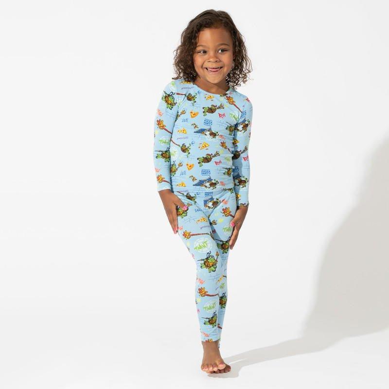 Bamboo Long Sleeve Pajama Set - Teenage Mutant Ninja Turtles Pizza - Image 3