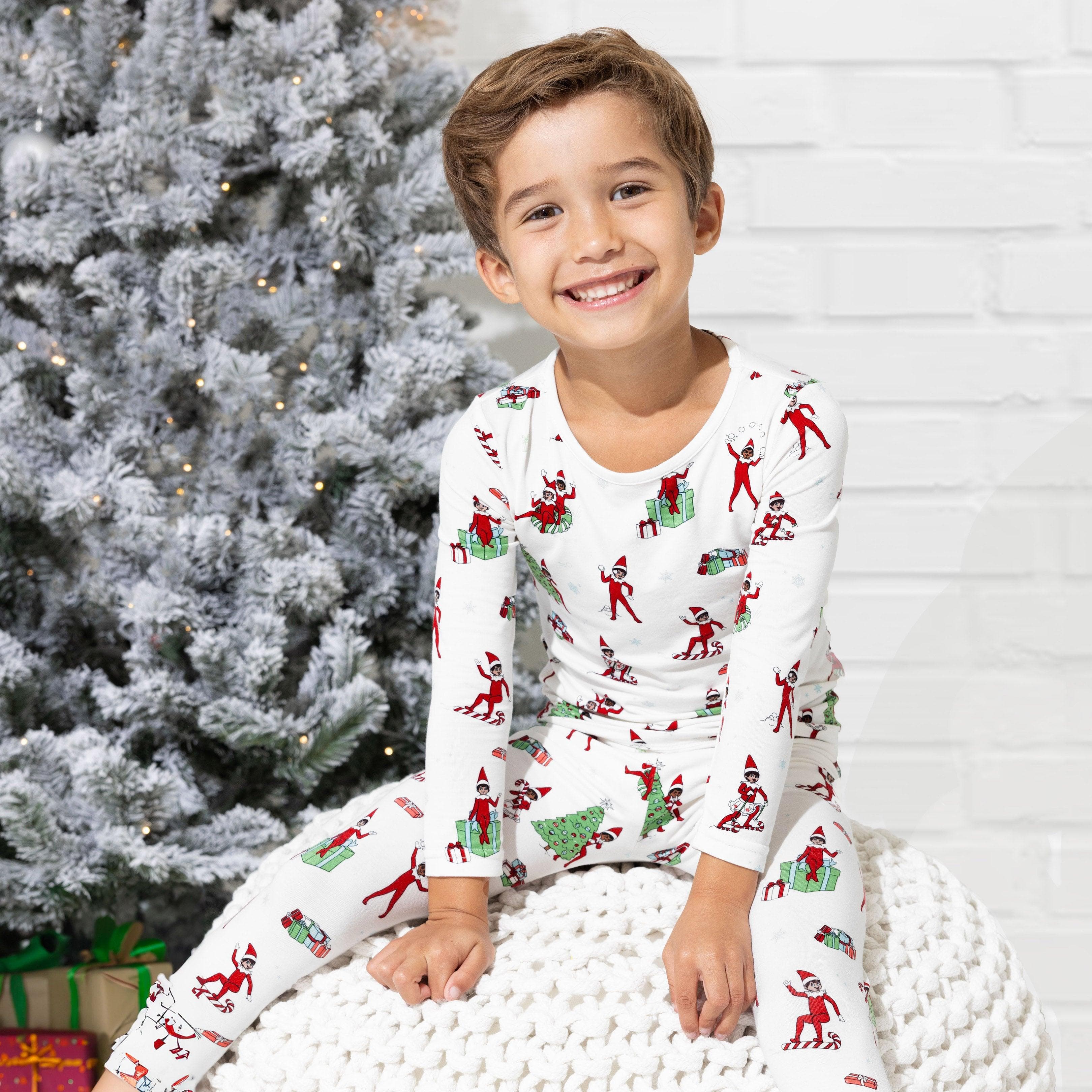 Bamboo Long Sleeve Pajama Set - The Elf on the Shelf - Image 3