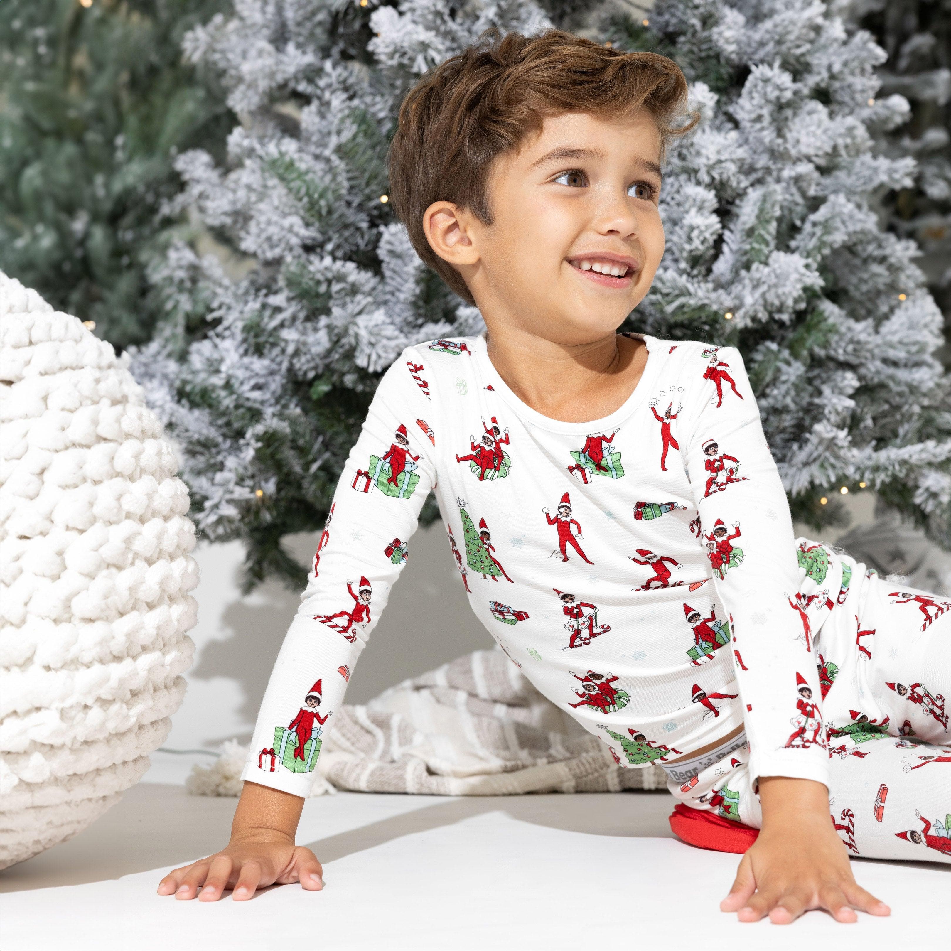 Bamboo Long Sleeve Pajama Set - The Elf on the Shelf - Image 4