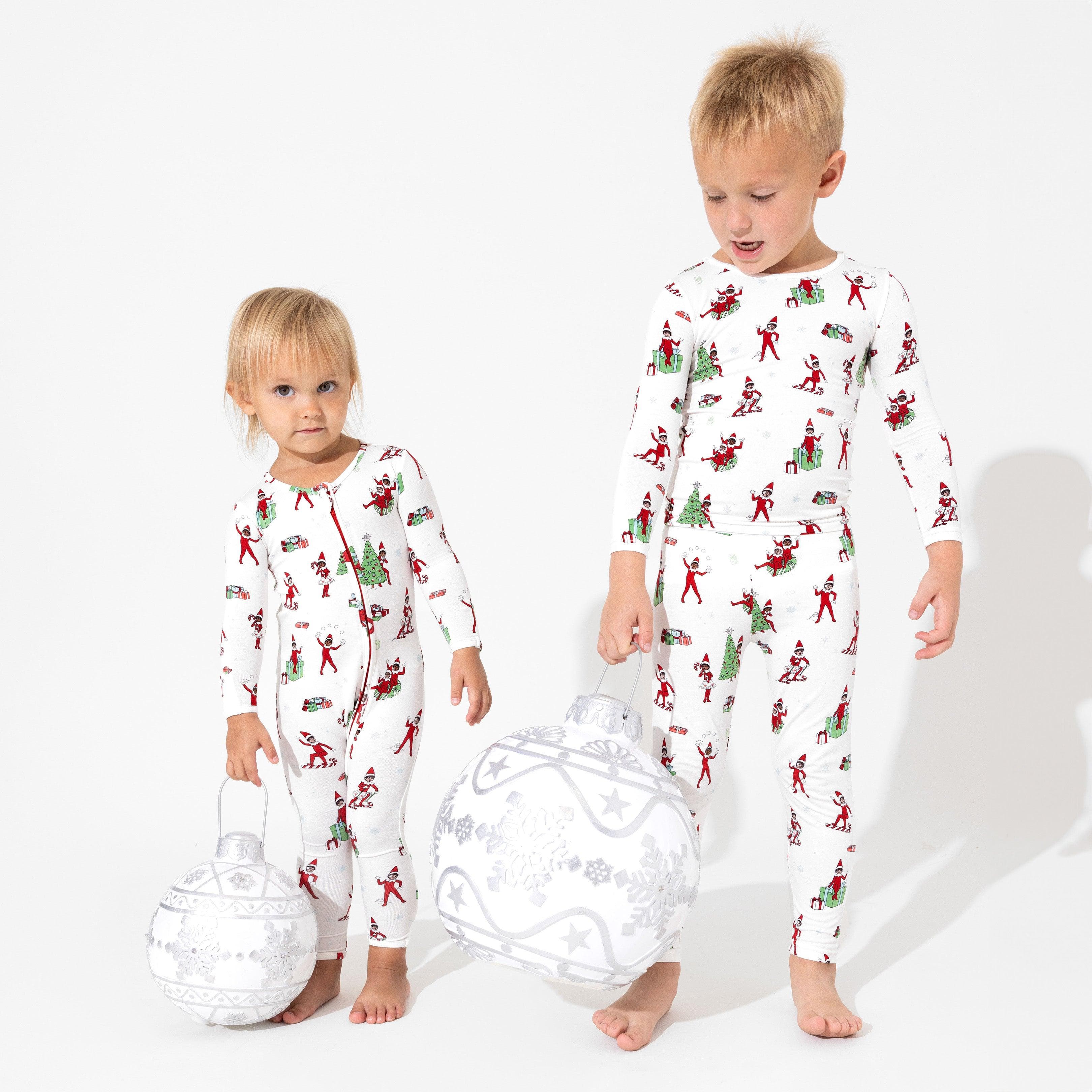 Bamboo Long Sleeve Pajama Set - The Elf on the Shelf - Image 6