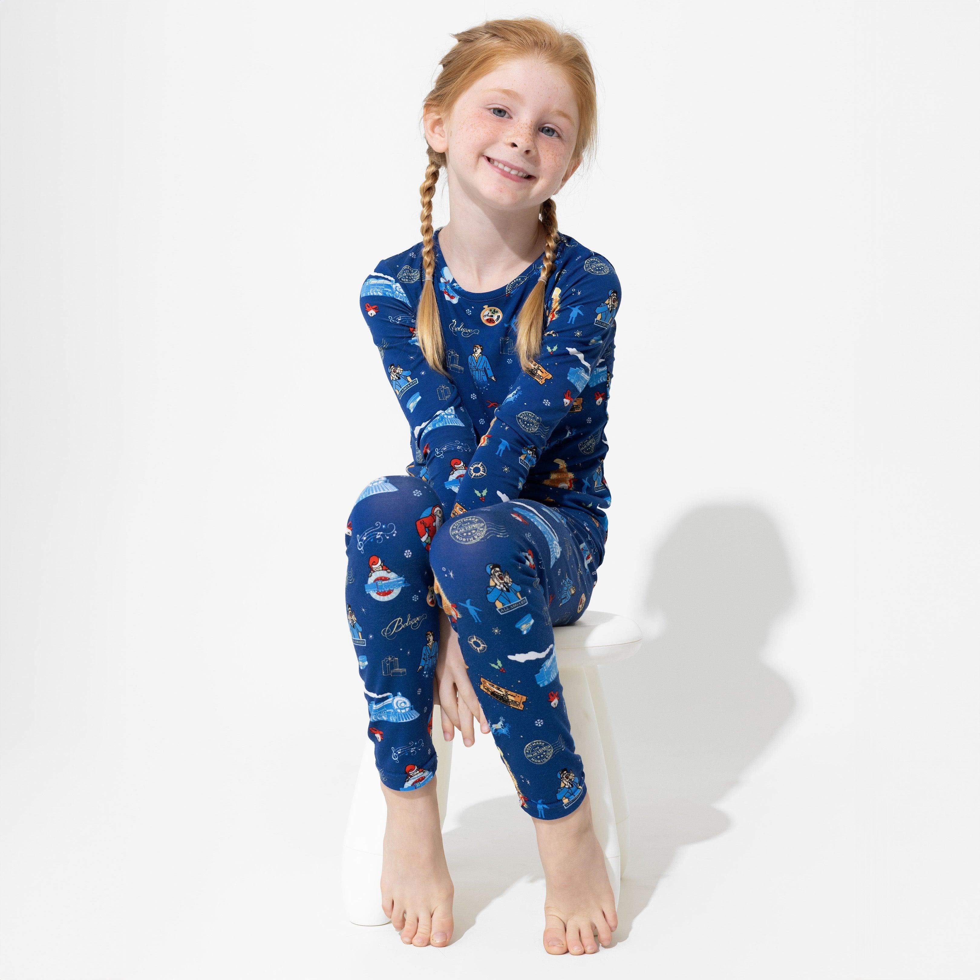 Bamboo Long Sleeve Pajama Set - The Polar Express - Image 3