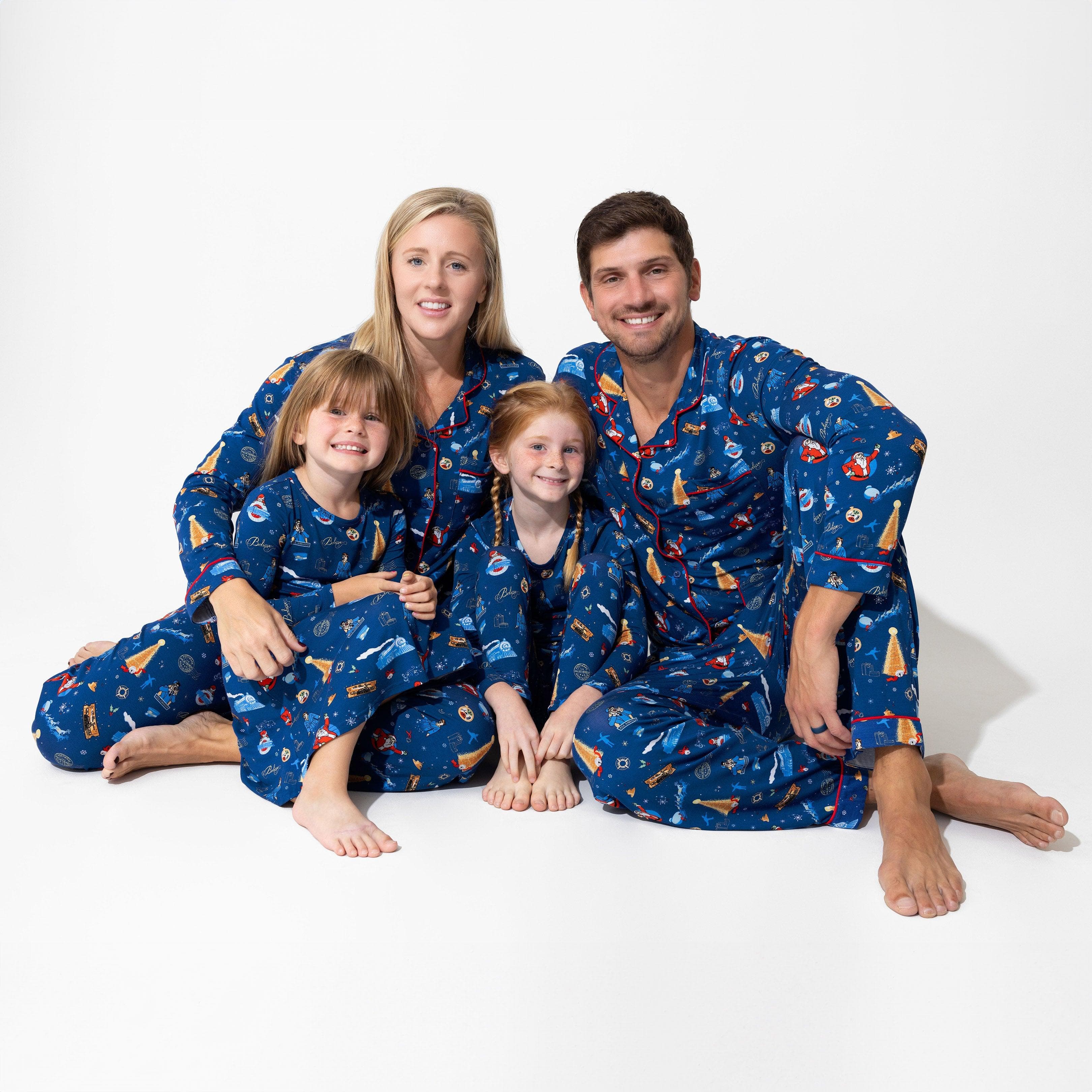 Bamboo Long Sleeve Pajama Set - The Polar Express - Image 6