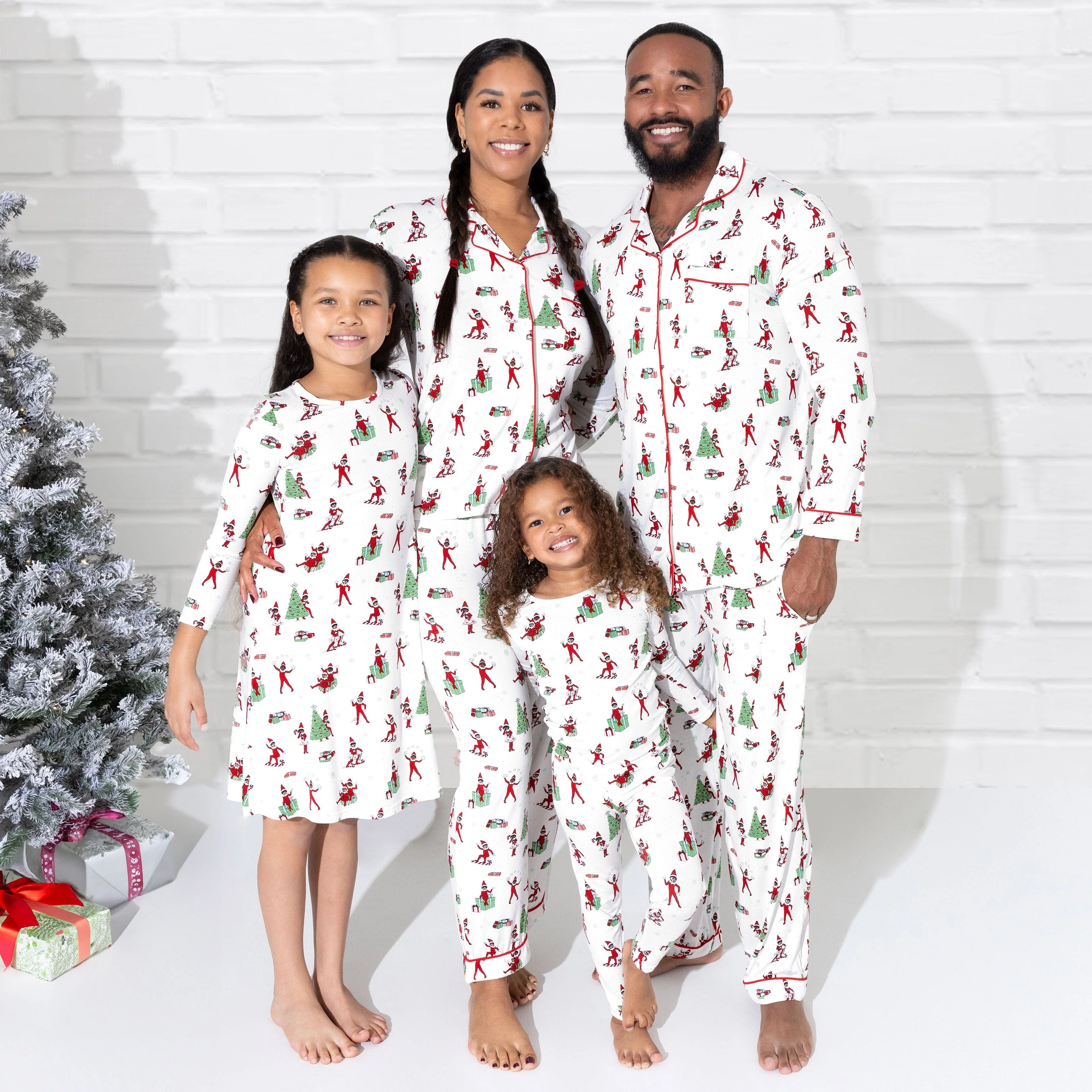 Men's Bamboo Long Sleeve Pajama Set - The Elf On the Shelf - Image 5