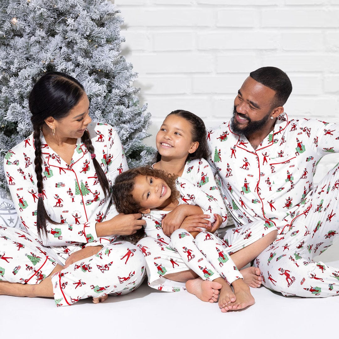 Women's Bamboo Long Sleeve Pajama Set - The Elf On the Shelf - Image 5