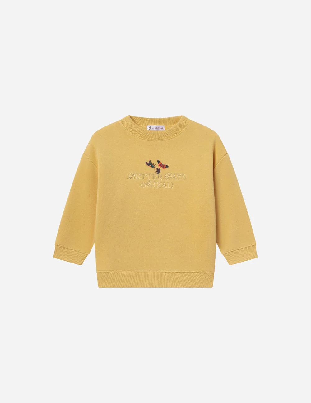 Better Days Butterfly Kids Crewneck - Image 7