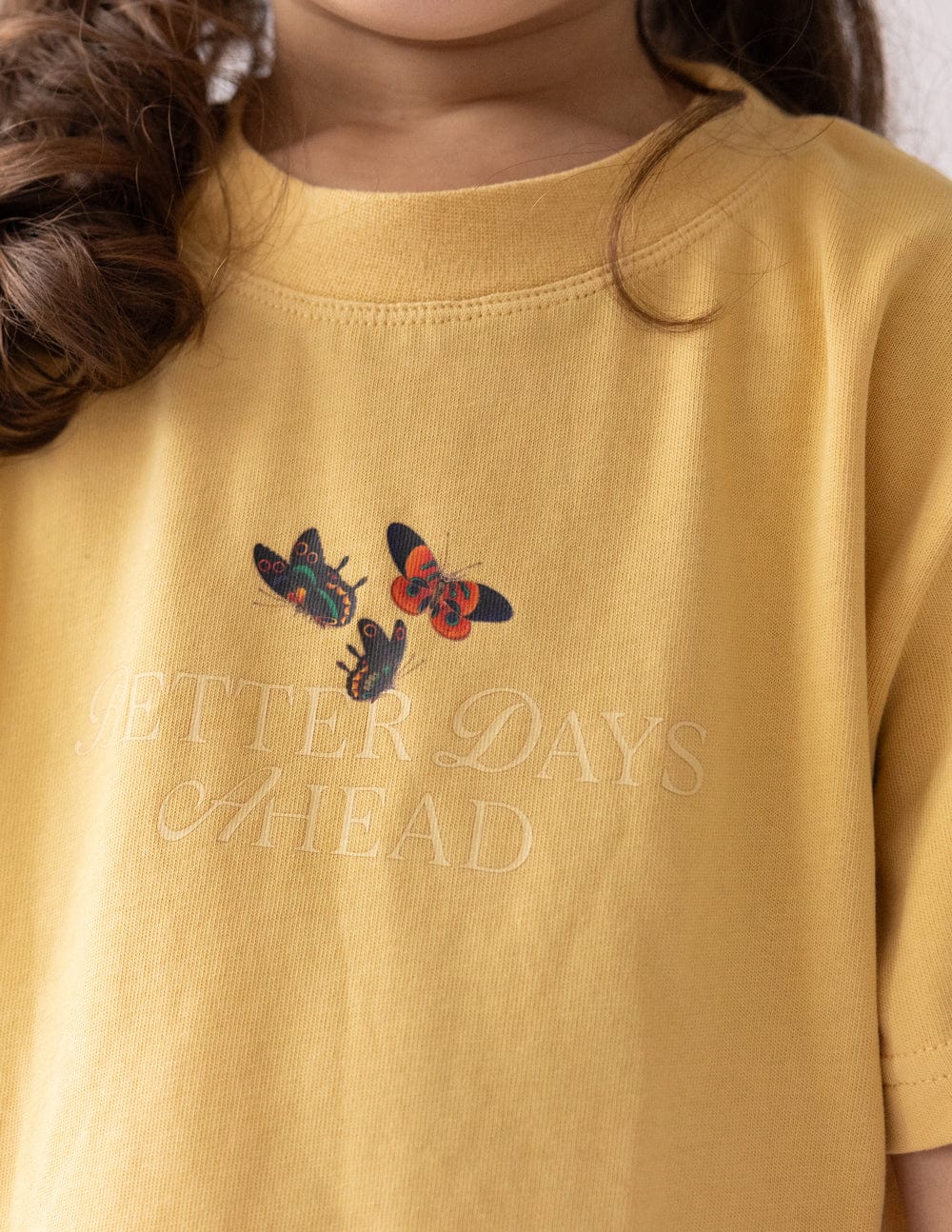 Better Days Butterfly Kids Tee - Image 4