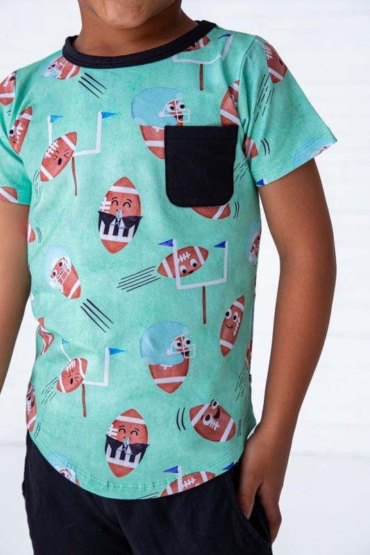 Boy's Pocket T-Shirt - Elliot (Football) - Image 2