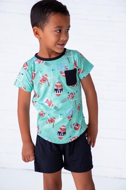 Boy's Pocket T-Shirt - Elliot (Football) - Image 4