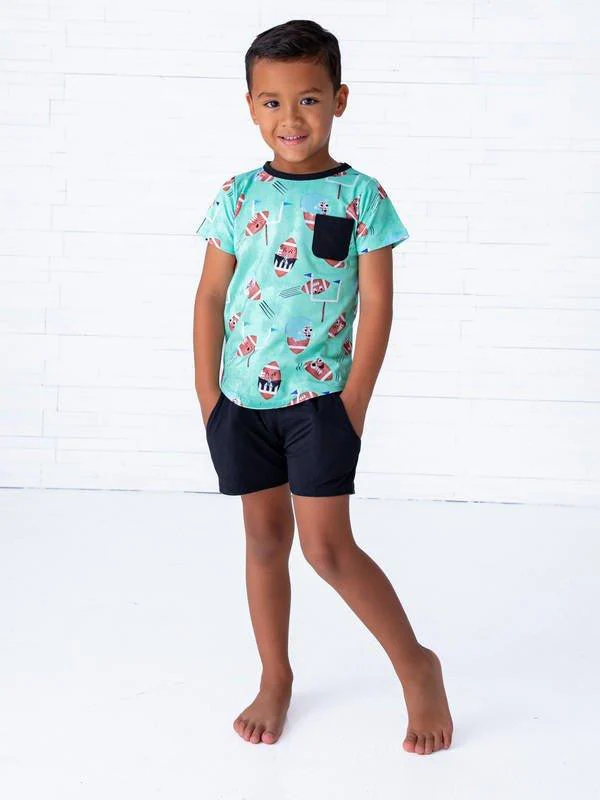 Boy's Pocket T-Shirt - Elliot (Football) - Image 5