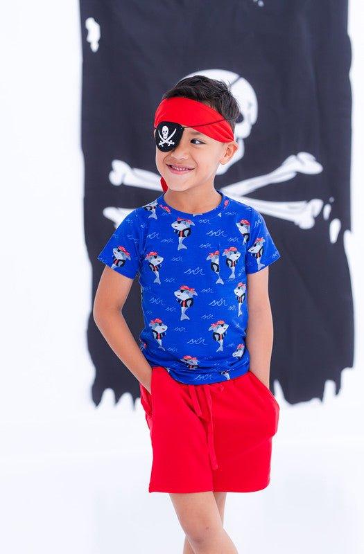 Boy's Pocket T-Shirt - Sebastian (Pirates) - Image 3
