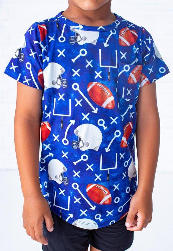 Boy's Pocket T-Shirt - Troy (Football) - Image 3