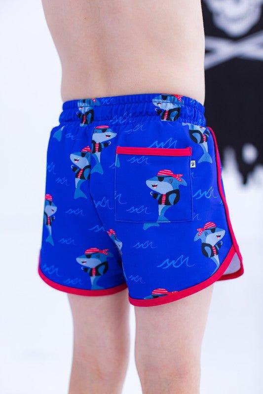 Boy's Swim Shorties - Sebastian (Pirates) - Image 5