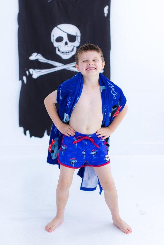 Boy's Swim Shorties - Sebastian (Pirates) - Image 6