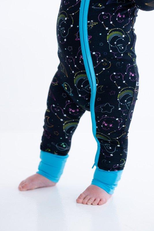Bamboo Convertible Footie Romper - Care Bears Cosmic Constellations (Space) - Image 6