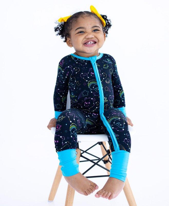 Bamboo Convertible Footie Romper - Care Bears Cosmic Constellations (Space) - Image 7