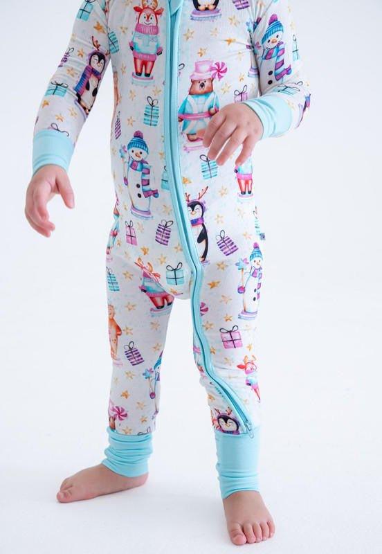 Bamboo Convertible Footie Romper - Fritz (Nutcrackers and Gift Boxes) - Image 2