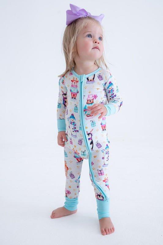 Bamboo Convertible Footie Romper - Fritz (Nutcrackers and Gift Boxes) - Image 5