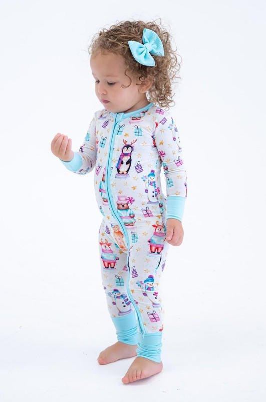 Bamboo Convertible Footie Romper - Fritz (Nutcrackers and Gift Boxes) - Image 6