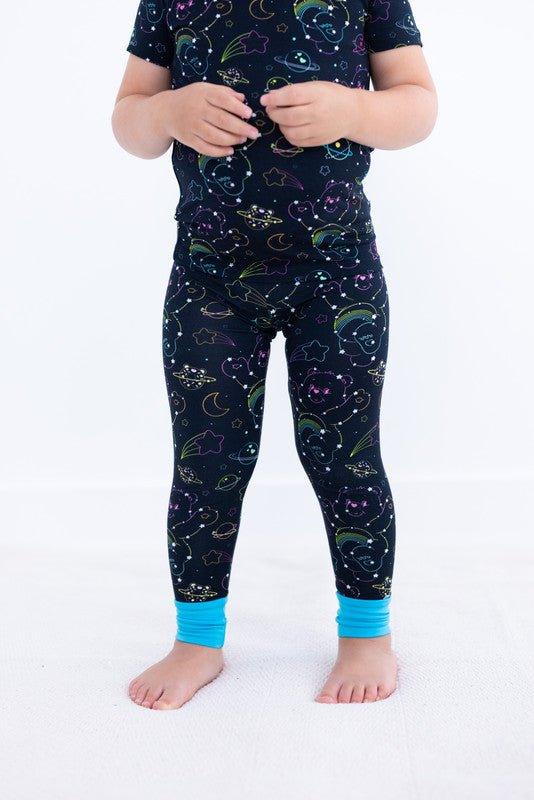 Bamboo Short Sleeve Pajama Set - Care Bears Cosmic Constellations (Space) - Image 3