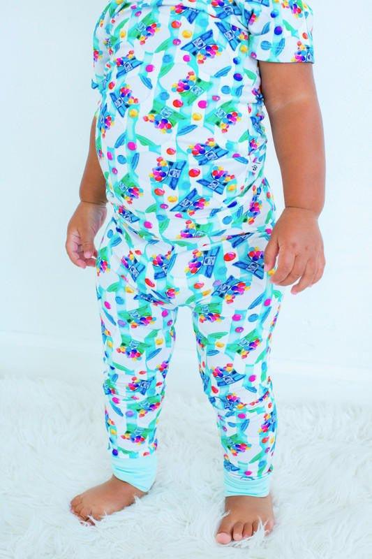 Bamboo Short Sleeve Pajama Set - Max (Gumball Machine) - Image 6