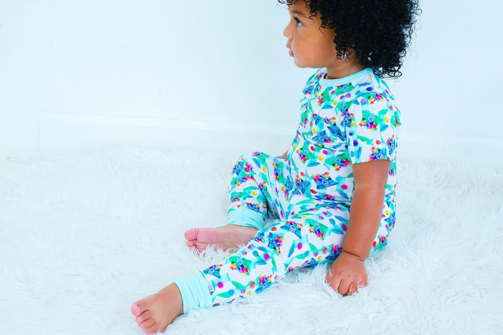 Bamboo Short Sleeve Pajama Set - Max (Gumball Machine) - Image 7