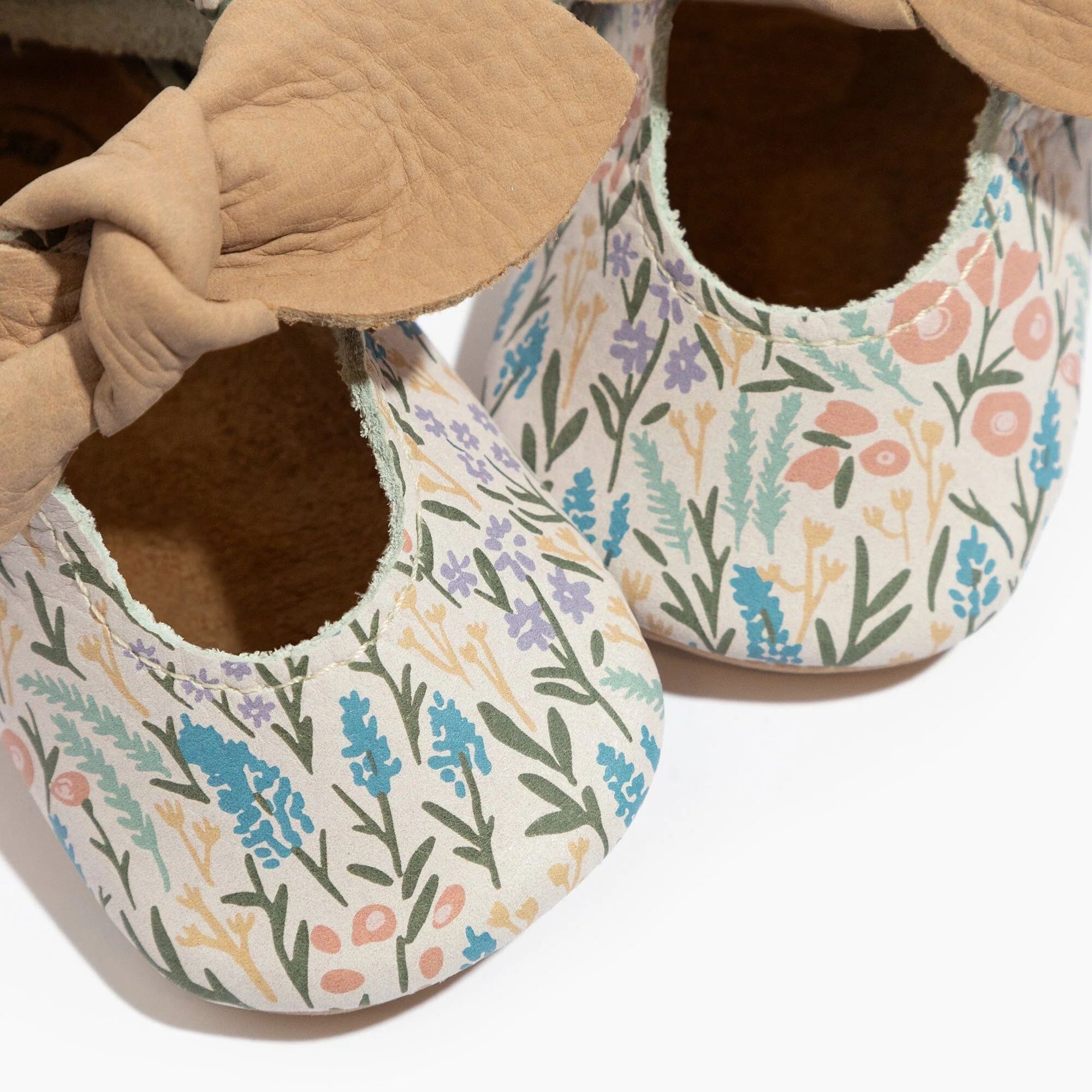 Bloom Knotted Bow Baby Shoe - Image 6