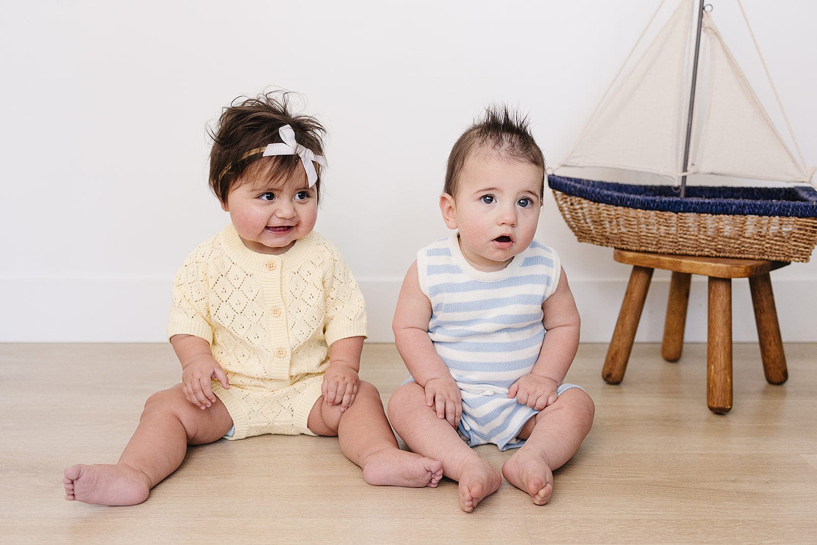 Blue Stripe Short Tank Set - Image 5