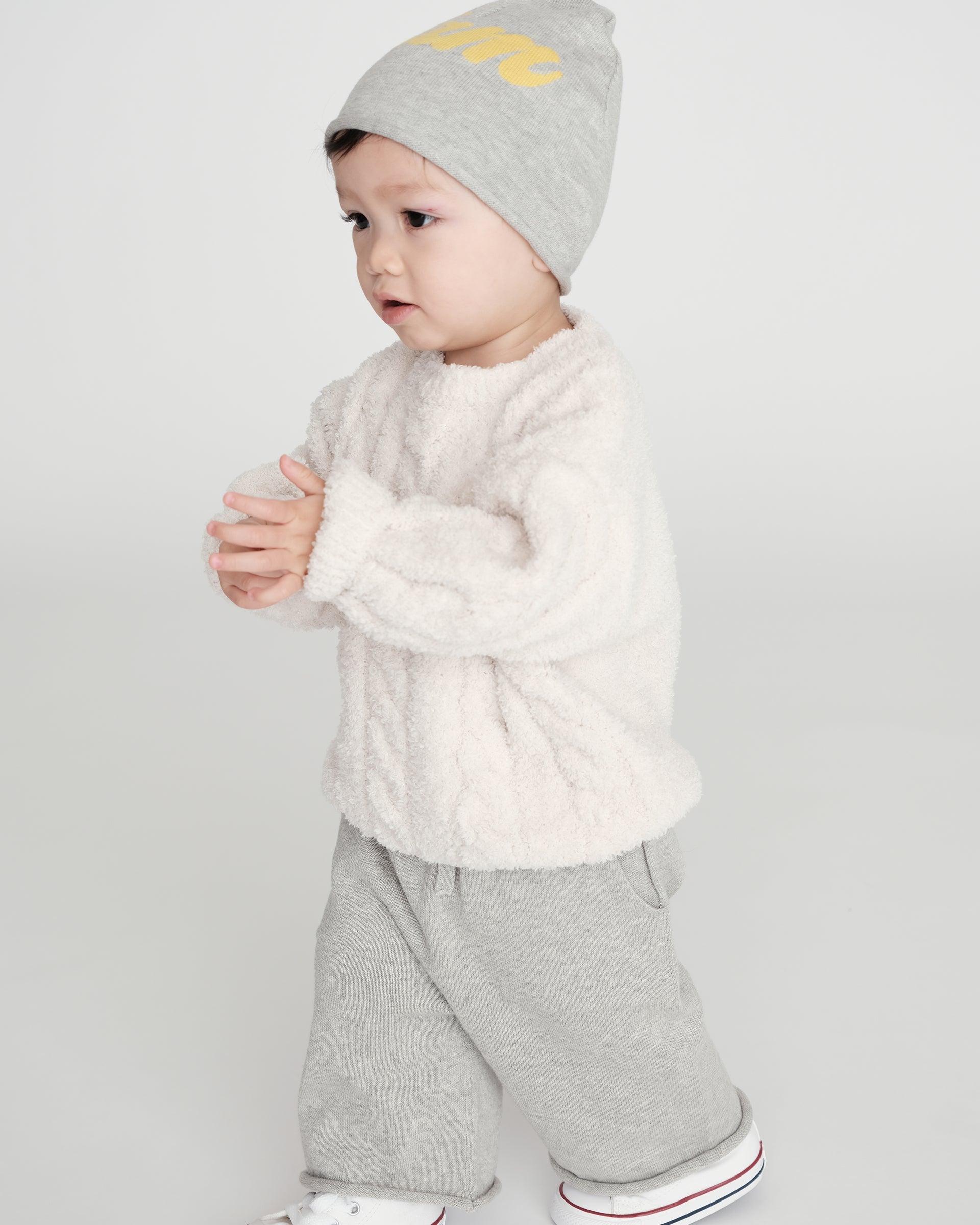 Boxy Cable Sweater - Fuzzy - Image 12
