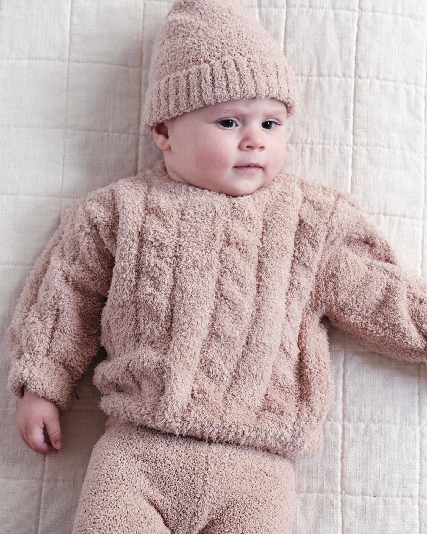 Boxy Cable Sweater - Fuzzy - Image 14
