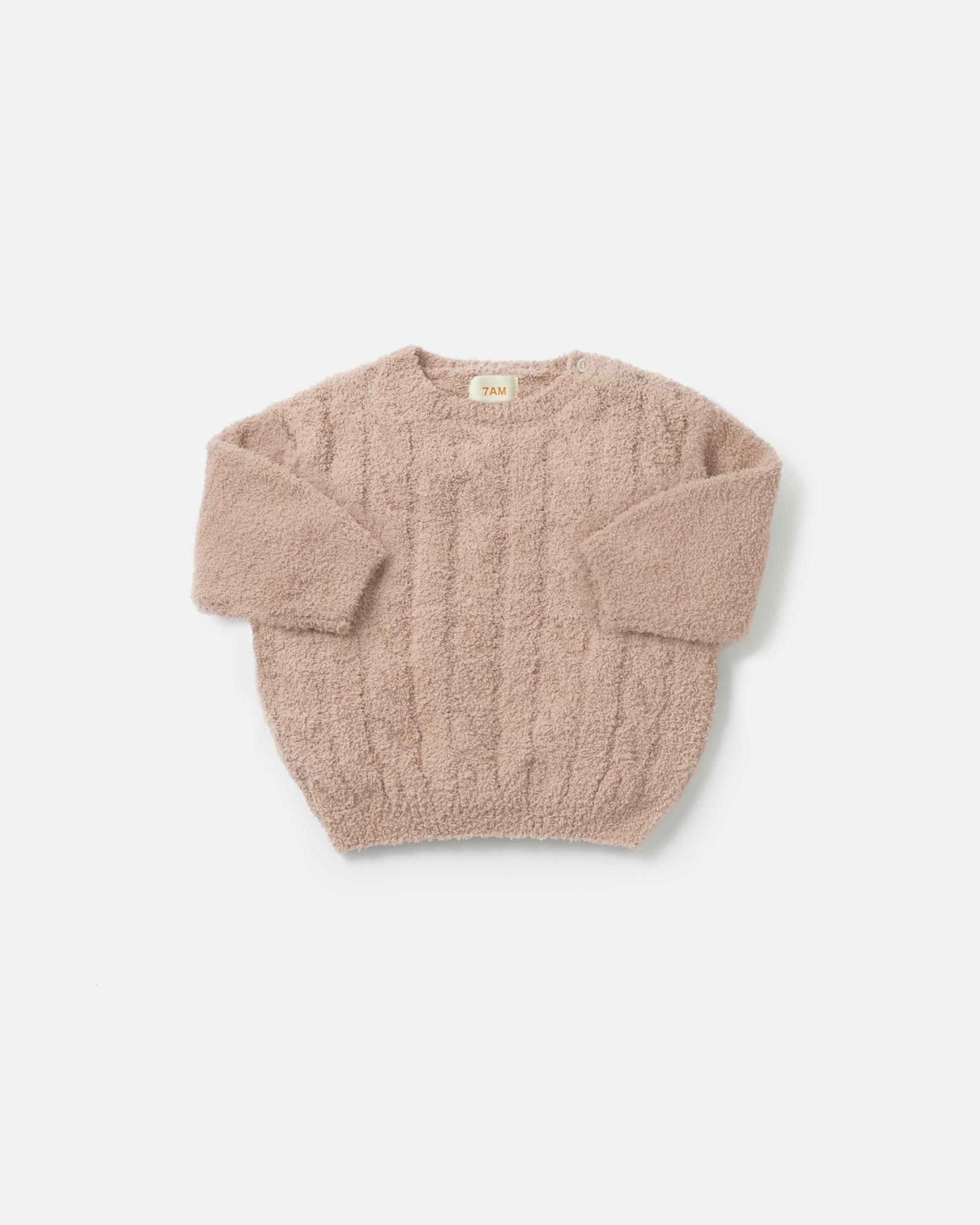 Boxy Cable Sweater - Fuzzy - Image 16
