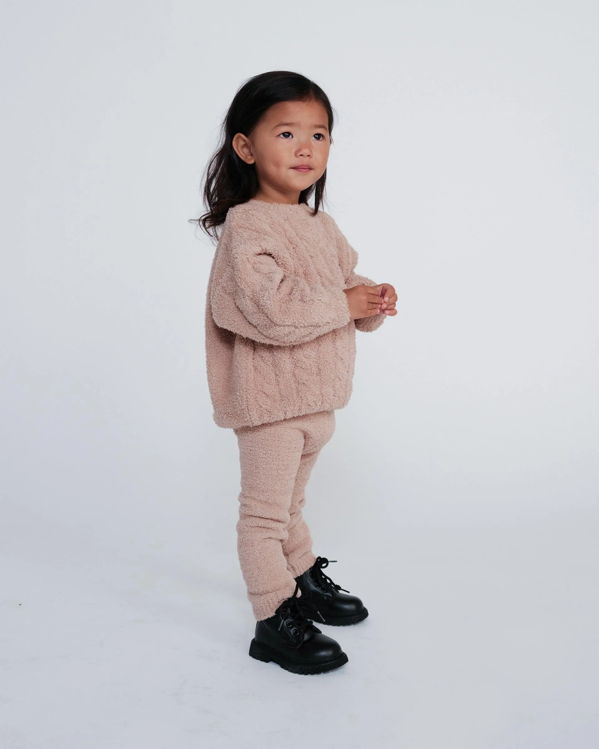 Boxy Cable Sweater - Fuzzy - Image 22