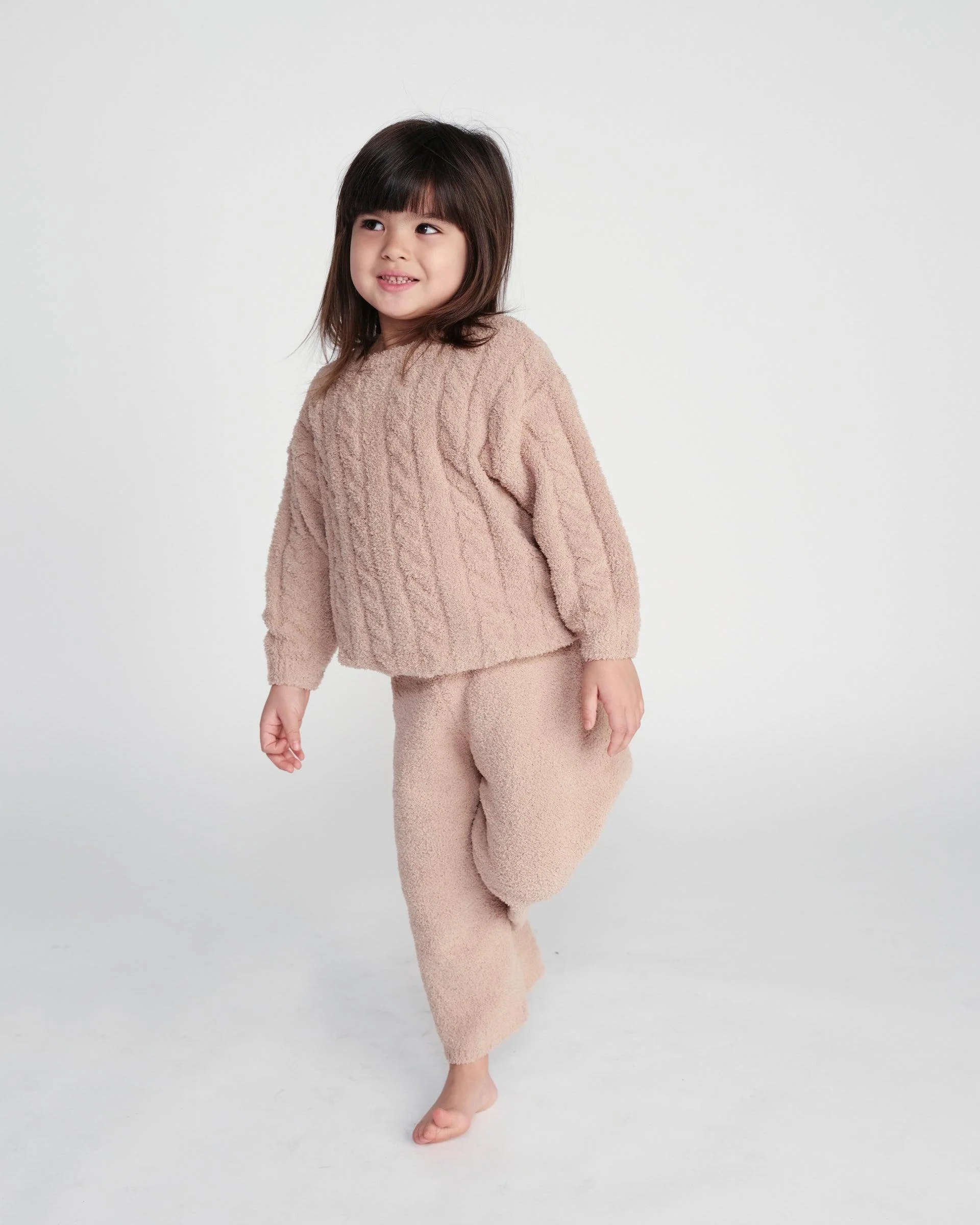 Boxy Cable Sweater - Fuzzy - Image 24