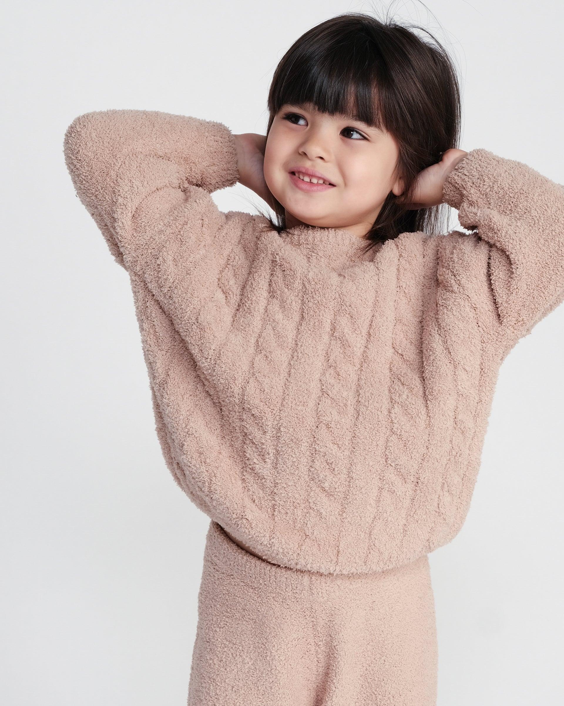 Boxy Cable Sweater - Fuzzy - Image 26