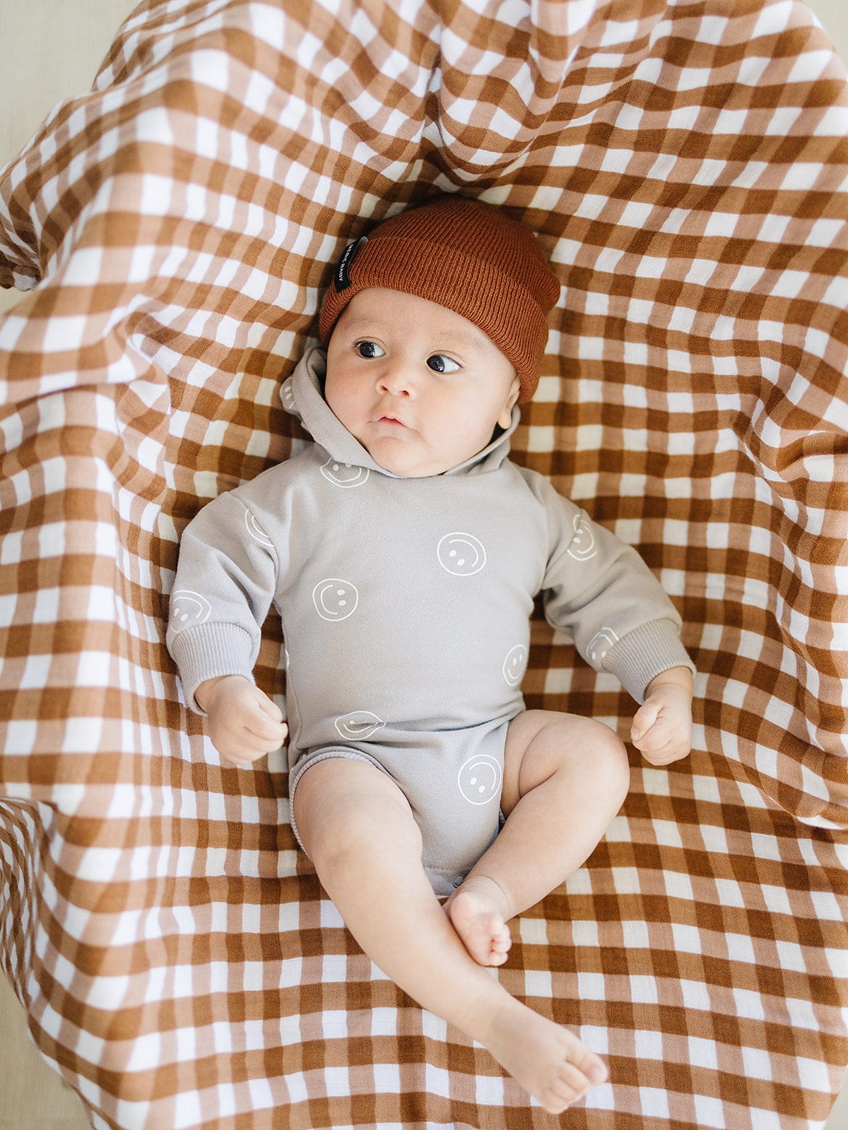 Brown Mebie Baby Beanie - Image 4